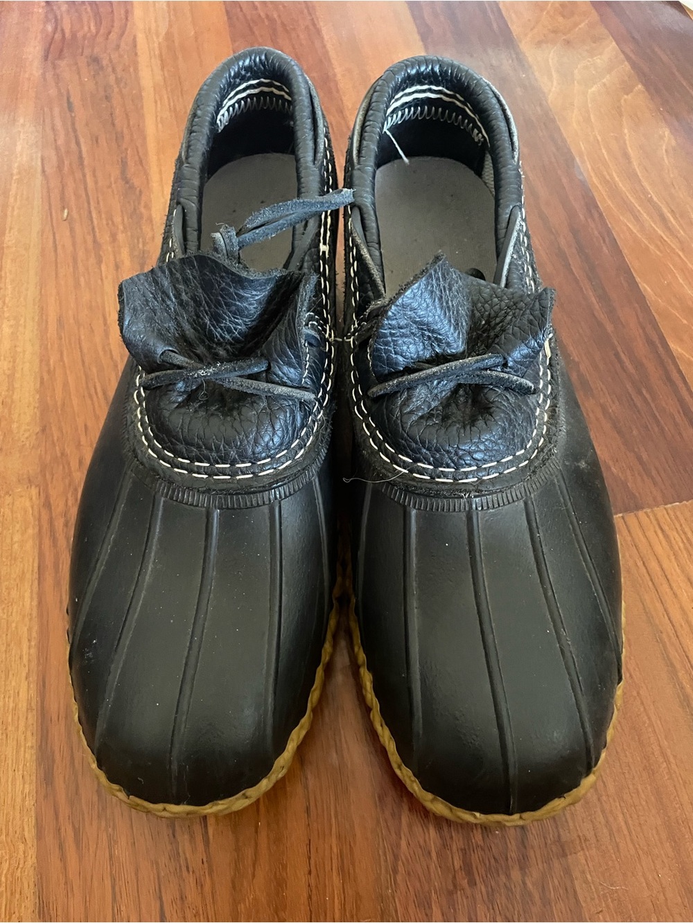 Ll bean duck boot moccasin 9
